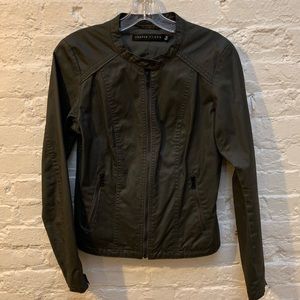 Uniqlo grey Moto jacket